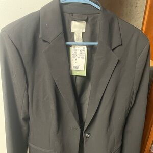 Womans black blazer